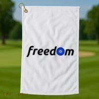 Cardano Freedom Cryptocurrency Golf Towel thumb 1