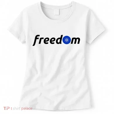 Cardano Freedom Cryptocurrency Women's T-Shirt