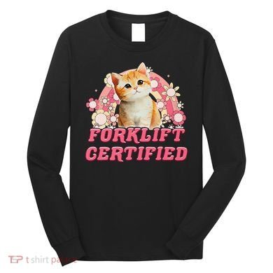 Cat Forklift Certified Long Sleeve Shirt