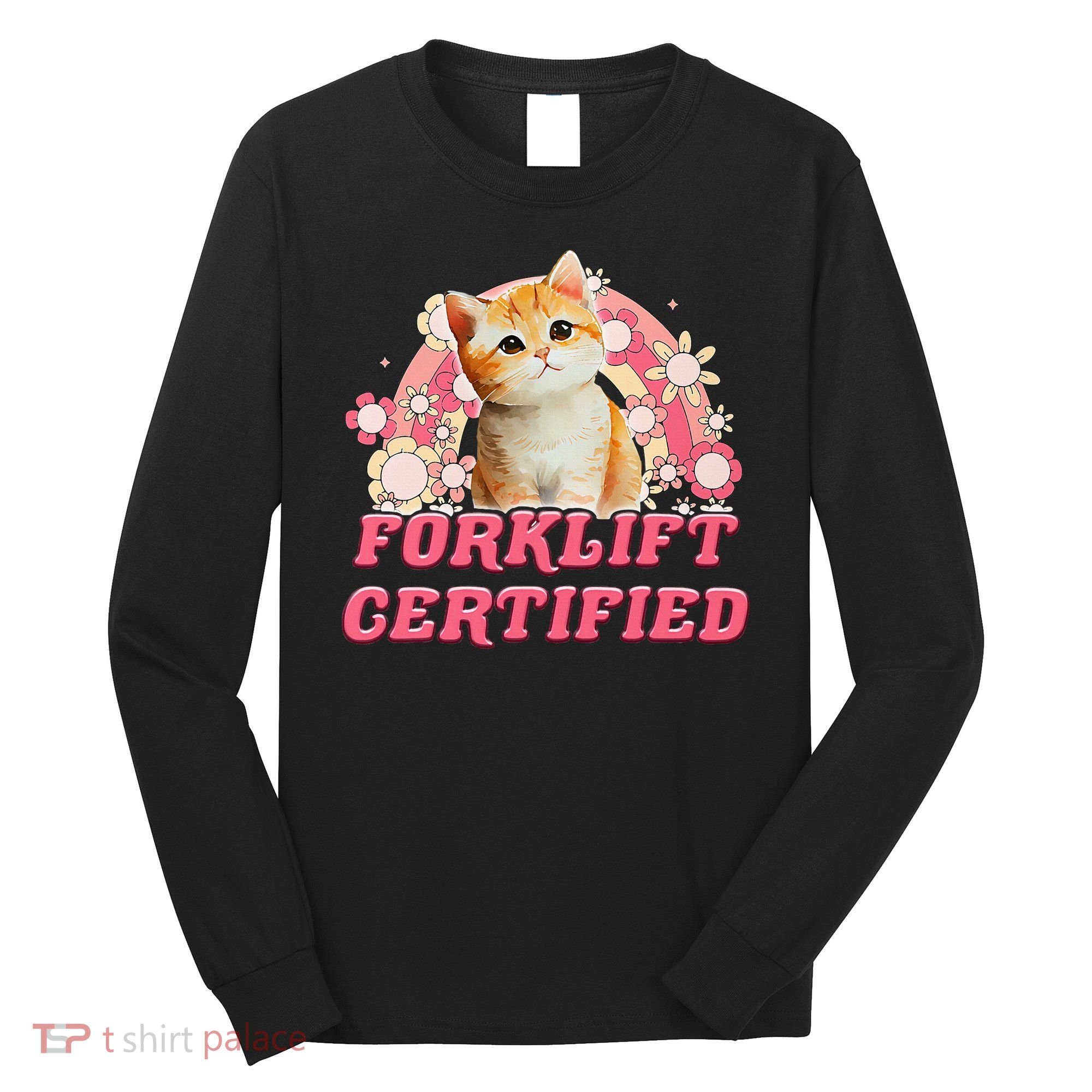 Cat Forklift Certified Long Sleeve Shirt