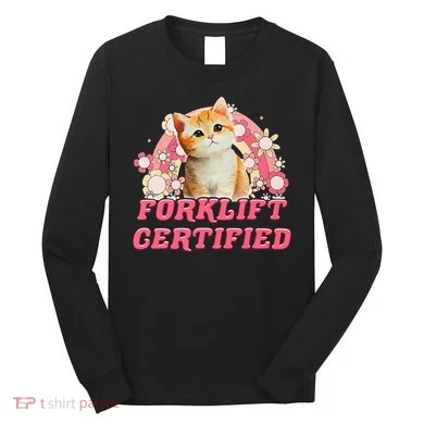 Cat Forklift Certified Long Sleeve Shirt