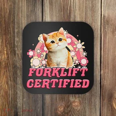 Cat Forklift Certified Coaster