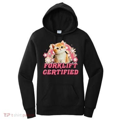 Cat Forklift Certified Women's Hoodie