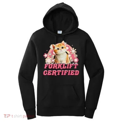 Cat Forklift Certified Women's Hoodie