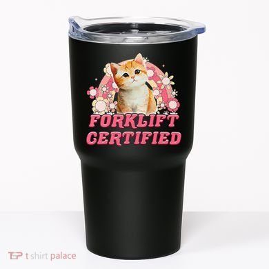 Cat Forklift Certified Tumbler