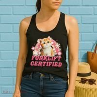 Cat Forklift Certified Women's Tank Top thumb 2