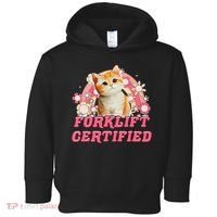 Cat Forklift Certified Toddler Hoodie thumb 0