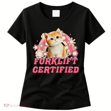 Cat Forklift Certified Women's T-Shirt