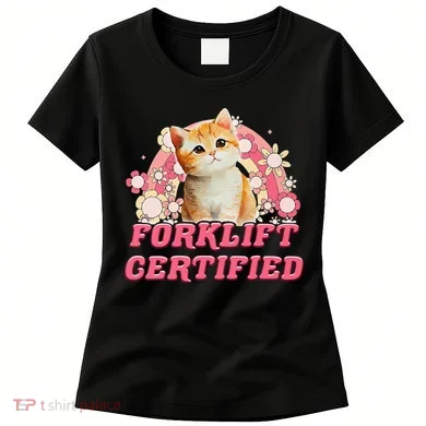 Cat Forklift Certified Women's T-Shirt