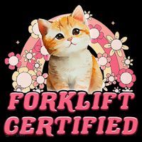 Cat Forklift Certified Women's T-Shirt thumb 6