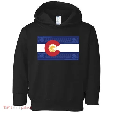 Colorado Flag Toddler Hoodie