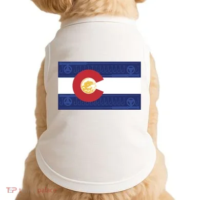 Colorado Flag Doggie Tank