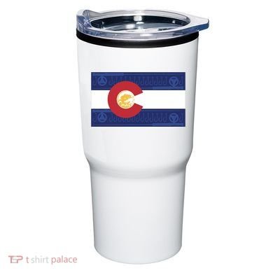 Colorado Flag Tumbler