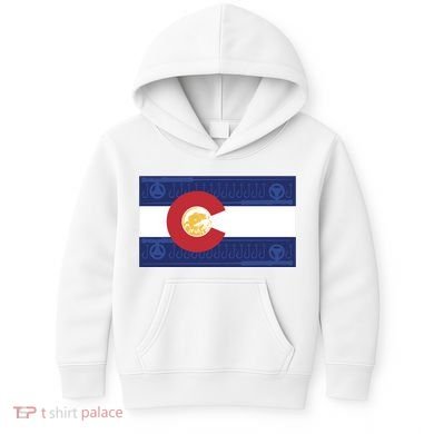 Colorado Flag Kids Hoodie