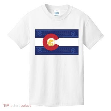 Colorado Flag Kids T-Shirt