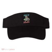 Cool Funny Cat In Shades Bruh Its Summer Surfboard Vacation Visor thumb 0