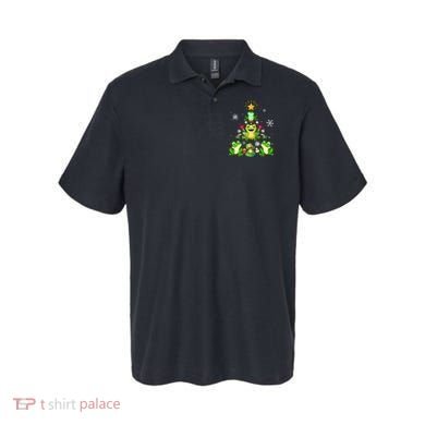 Cute frog Christmas Tree Lights Xmas Holidays Polo
