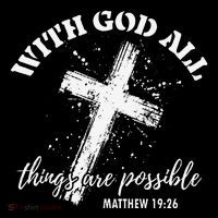 Christian Faith Cross Jesus With God All Things Are Possible Coffee Mug thumb 5