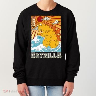 Catzilla Funny Cat Design, Funny Cat Cloth, Cat Lovers Women's Sweatshirt