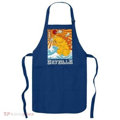 Catzilla Funny Cat Design, Funny Cat Cloth, Cat Lovers Apron