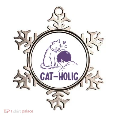 Cat-Holic Funny Cat Lover Ornament