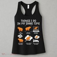 Capybaras Funny Capibara Rodent Things I Do In My Spare Time  Women's Tank Top thumb 3