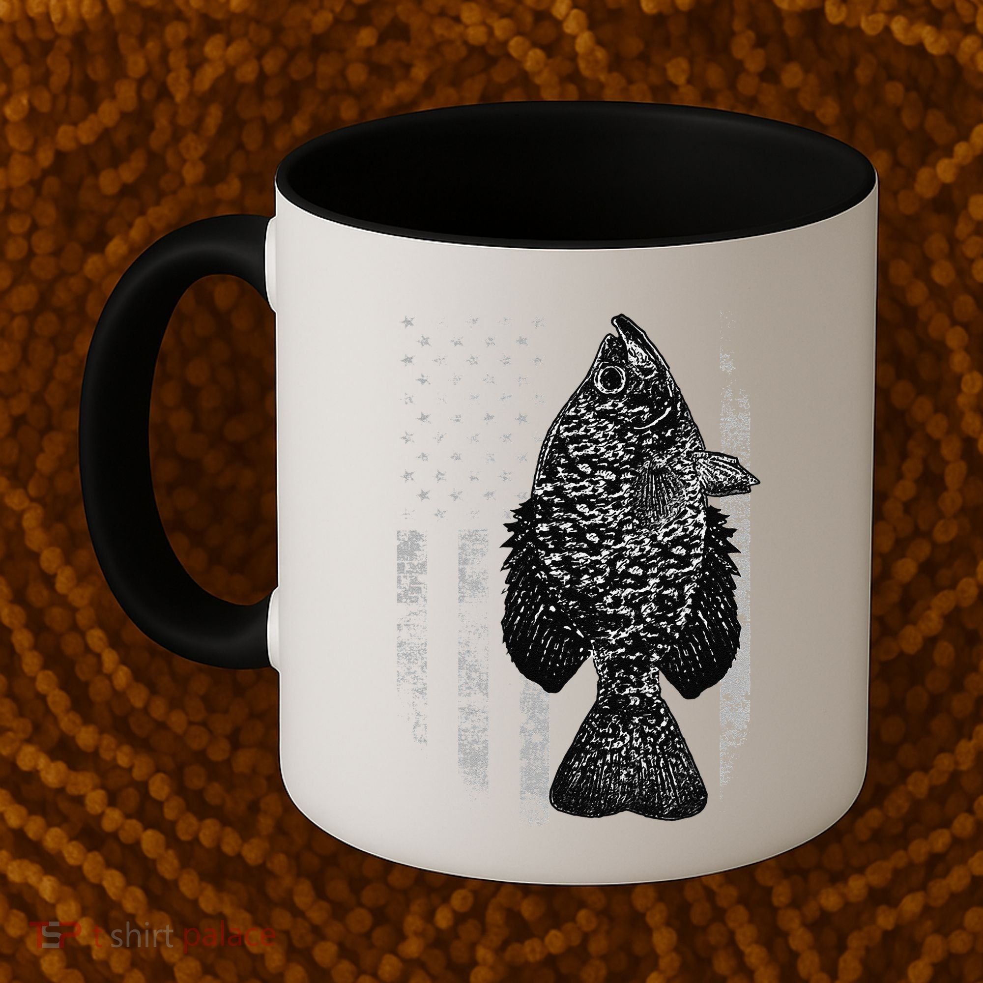 Crappie Flag Crappie Fishing Flag Coffee Mug