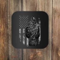 Crappie Flag Crappie Fishing Flag Coaster thumb 0
