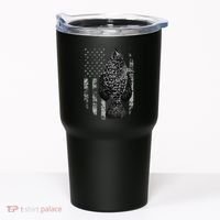 Crappie Flag Crappie Fishing Flag Tumbler thumb 0