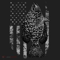 Crappie Flag Crappie Fishing Flag Hat thumb 2