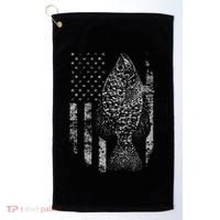 Crappie Flag Crappie Fishing Flag Golf Towel thumb 0