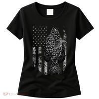 Crappie Flag Crappie Fishing Flag Women's T-Shirt thumb 0