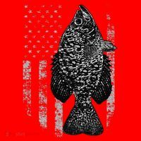 Crappie Flag Crappie Fishing Flag Santa Hat thumb 1