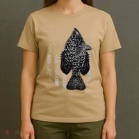 Crappie Flag Crappie Fishing Flag T-Shirt thumb 4