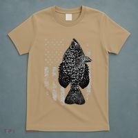 Crappie Flag Crappie Fishing Flag T-Shirt thumb 5