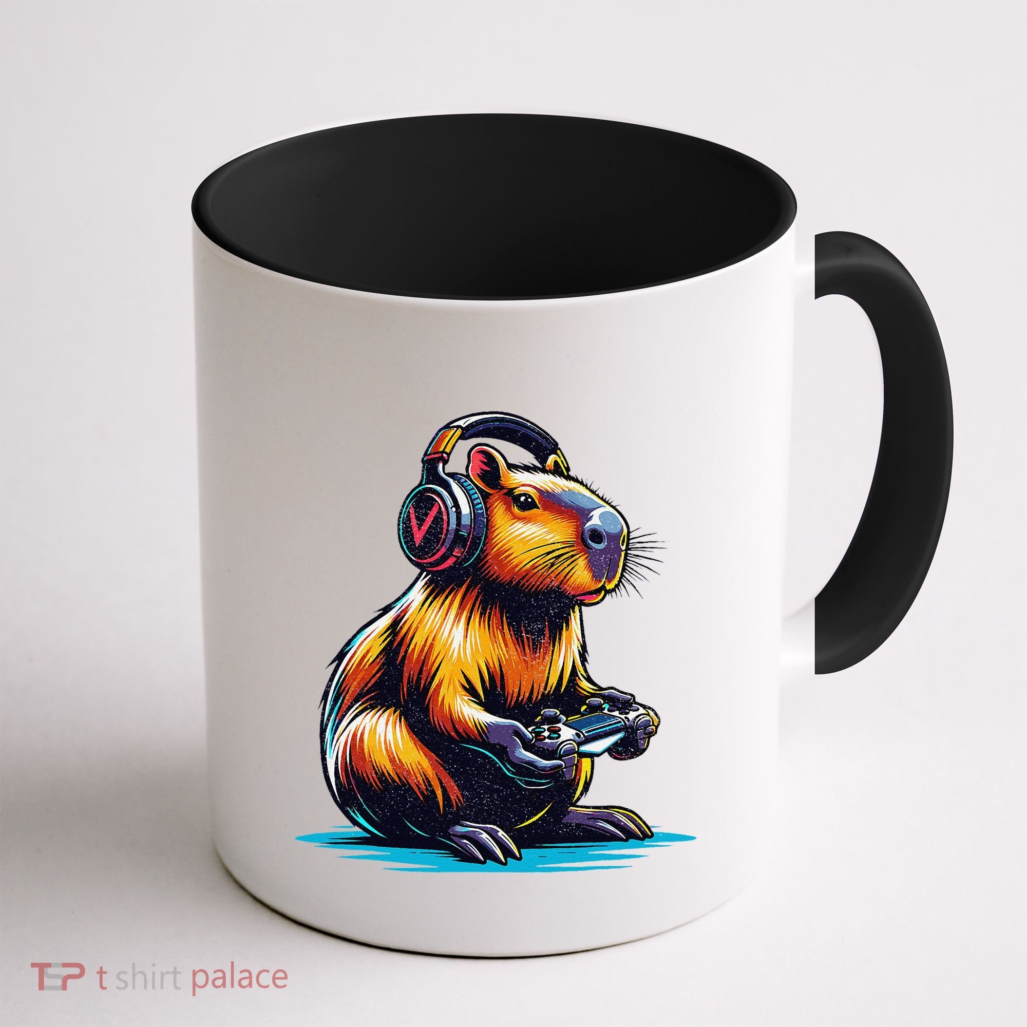 Capybara Funny Capybara Rodent & Video Games Lover Coffee Mug