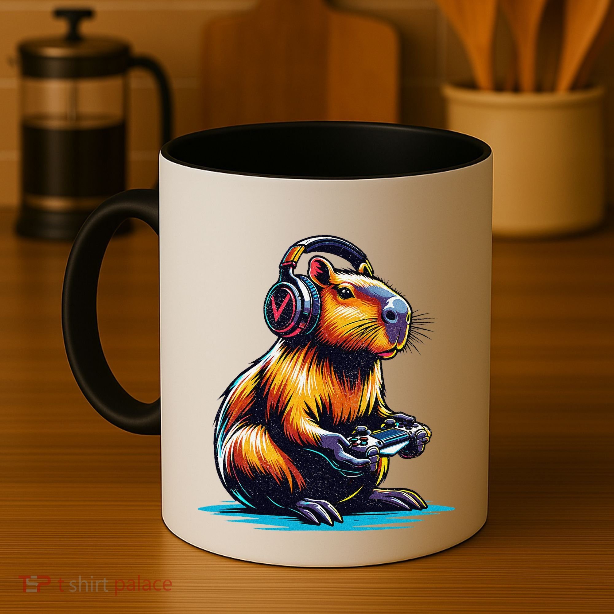 Capybara Funny Capybara Rodent & Video Games Lover Coffee Mug