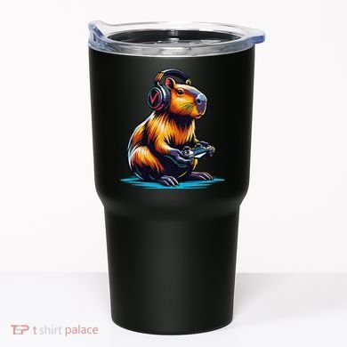 Capybara Funny Capybara Rodent & Video Games Lover Tumbler