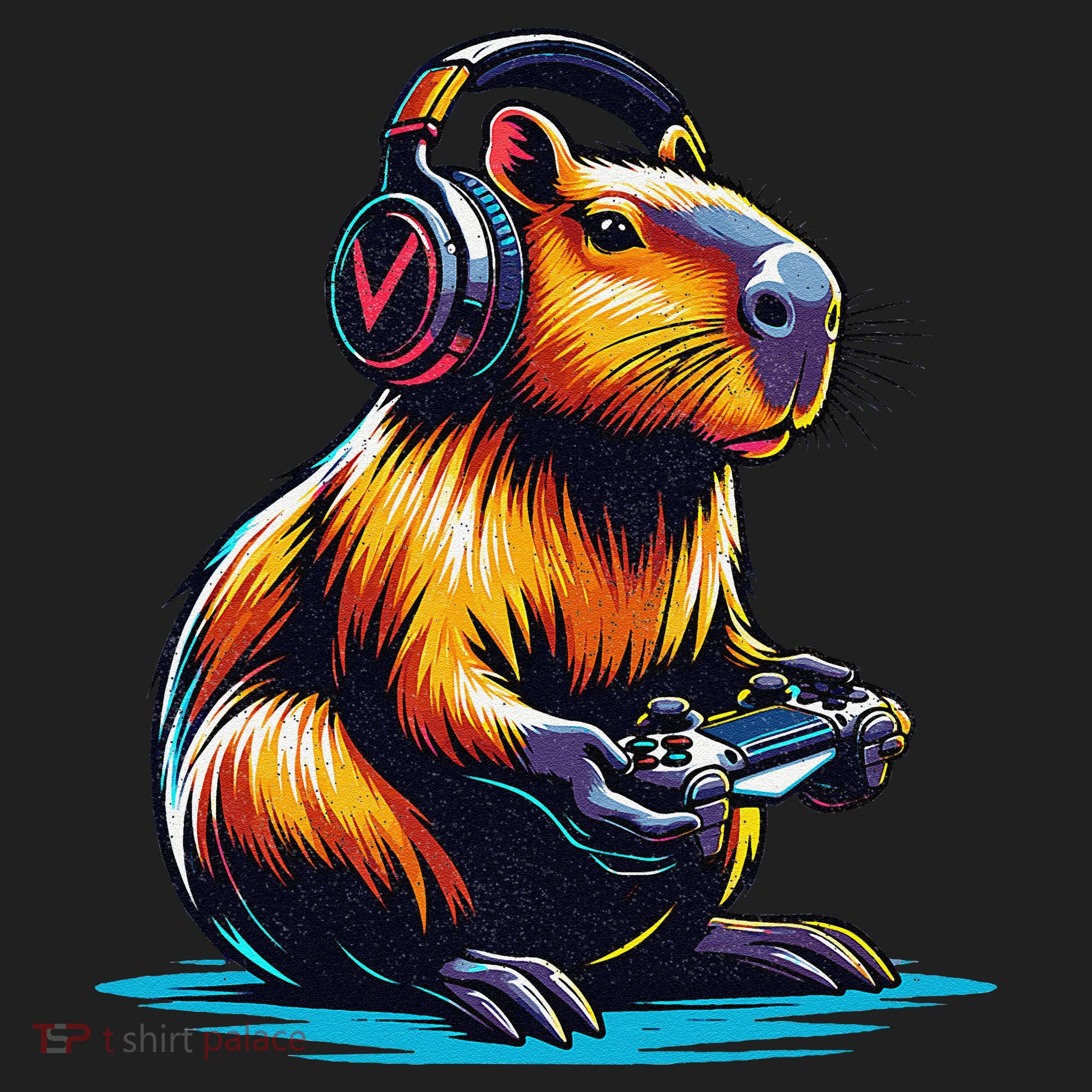 Capybara Funny Capybara Rodent & Video Games Lover Tumbler
