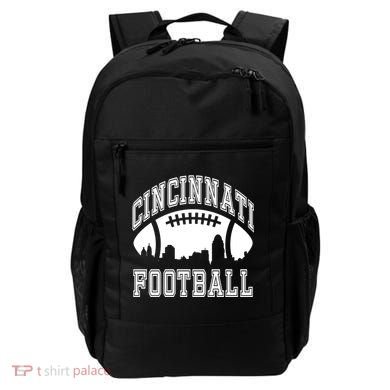 Cincinnati Football City Skyline Backpack
