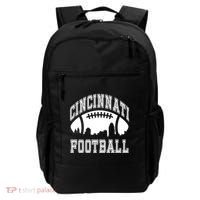 Cincinnati Football City Skyline Backpack thumb 0
