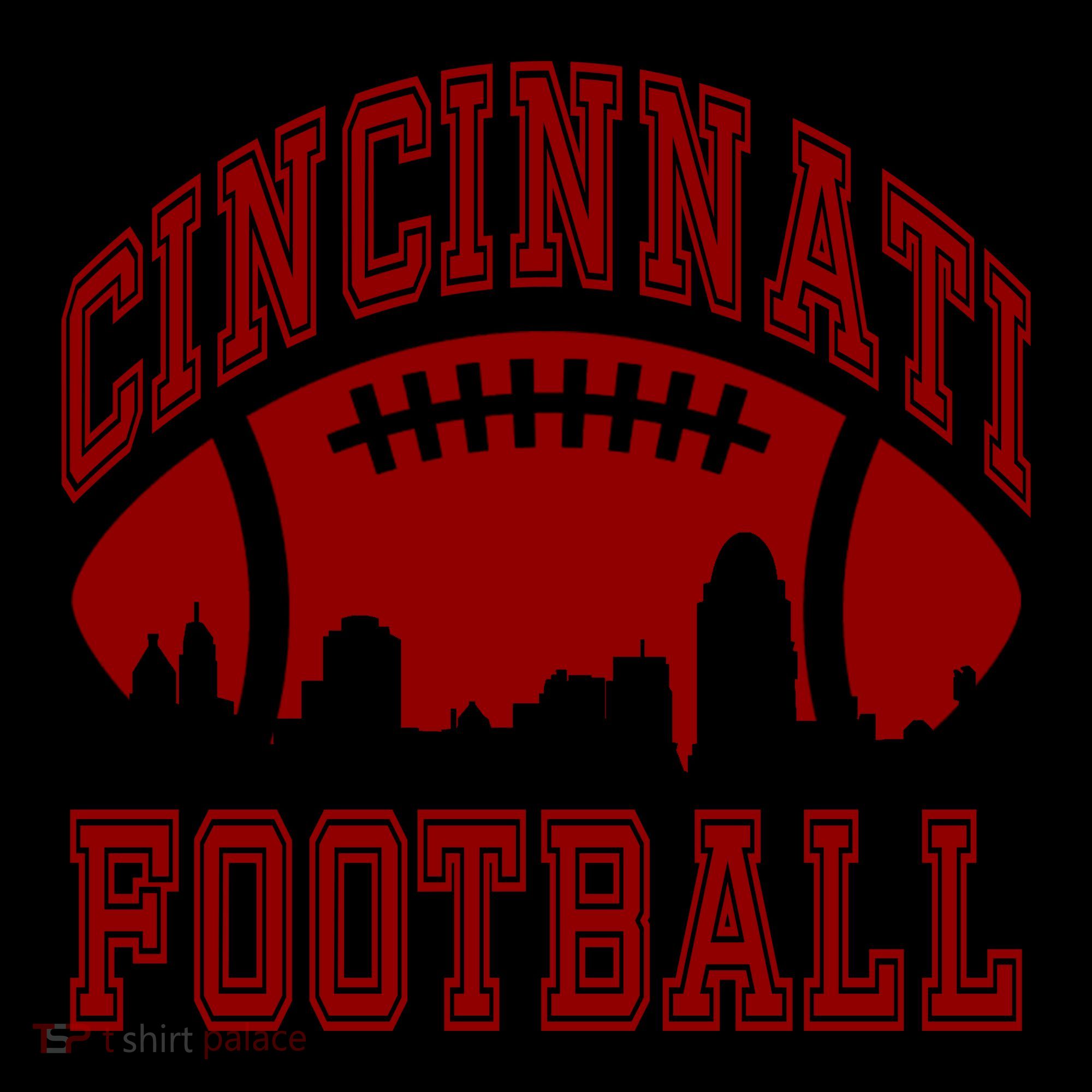 Cincinnati Football City Skyline Coffee Mug