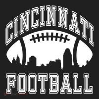 Cincinnati Football City Skyline Golf Towel thumb 3