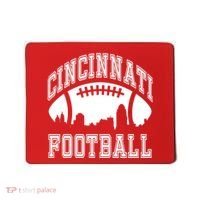 Cincinnati Football City Skyline Mousepad thumb 0