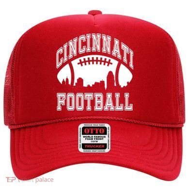 Cincinnati Football City Skyline Hat