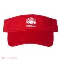 Cincinnati Football City Skyline Visor thumb 0
