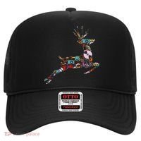 Cool Festive Christmas Gifts Pattern Reindeer Hat thumb 0