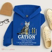 Cation Funny Chemistry Humor Science Teacher Cat Pun Hoodie thumb 4