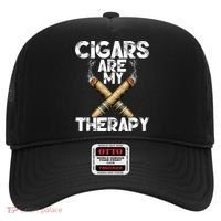 Cool Funny Cigar For Men Cigars Are My Therapy Hat thumb 0