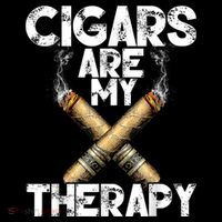 Cool Funny Cigar For Men Cigars Are My Therapy Visor thumb 3
